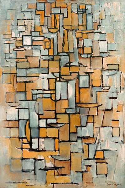 Tableau No. 1; Line Color/1913 from Piet Mondrian