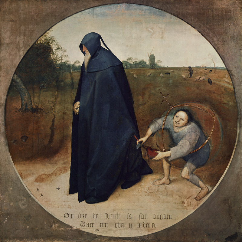 Misanthropist from Pieter Brueghel the Elder
