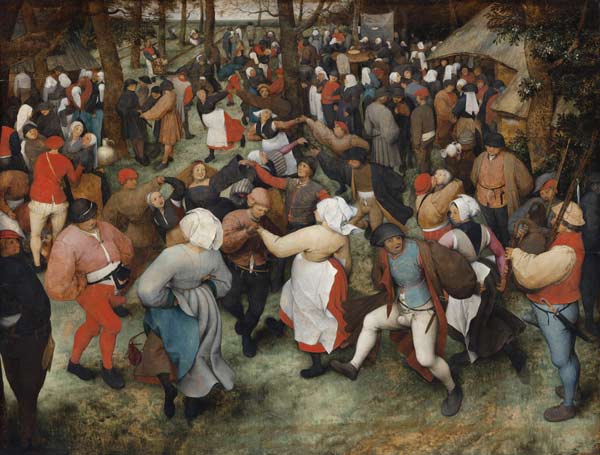 The Wedding Dance from Pieter Brueghel the Elder