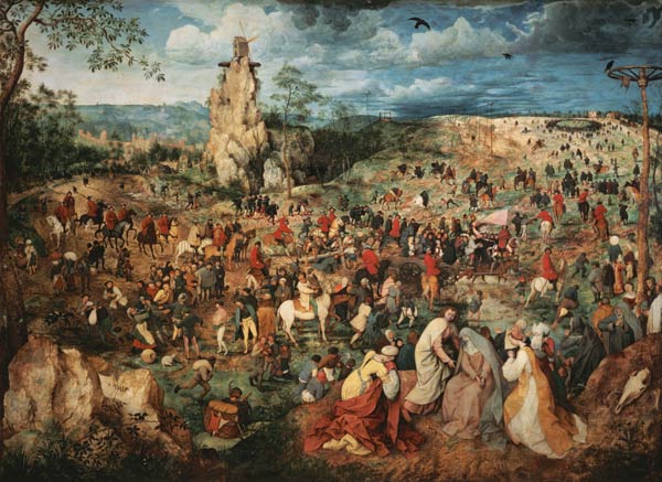 Carrying the Cross from Pieter Brueghel the Elder
