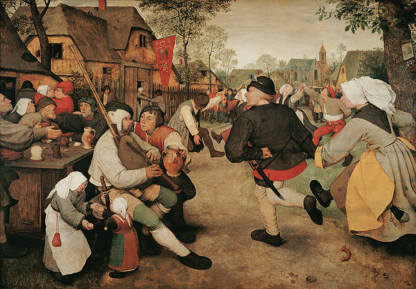 Barn dance. from Pieter Brueghel the Elder