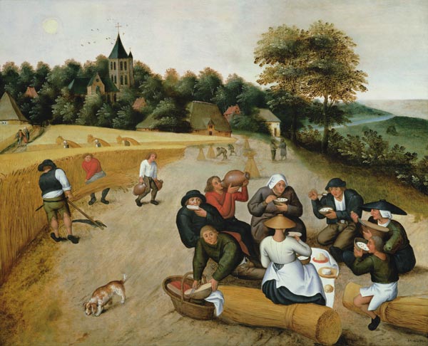 Summer (oil on canvas) from Pieter Brueghel the Younger