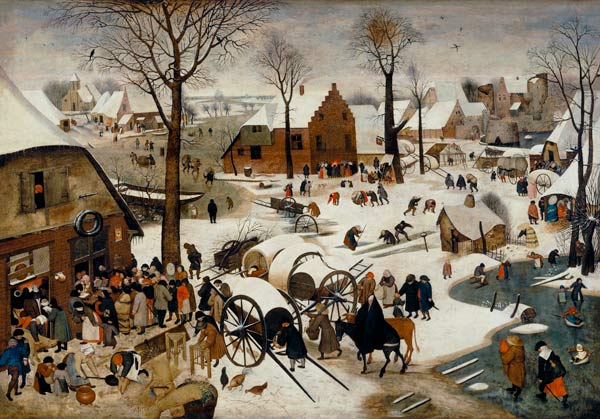 The Census at Bethlehem from Pieter Brueghel the Younger