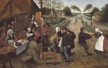 A Flemish Kermesse from Pieter Brueghel the Younger