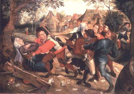 Gamblers Quarrelling from Pieter Brueghel the Younger