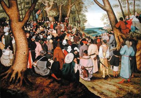 Landscape with St. John the Baptist Preaching from Pieter Brueghel the Younger