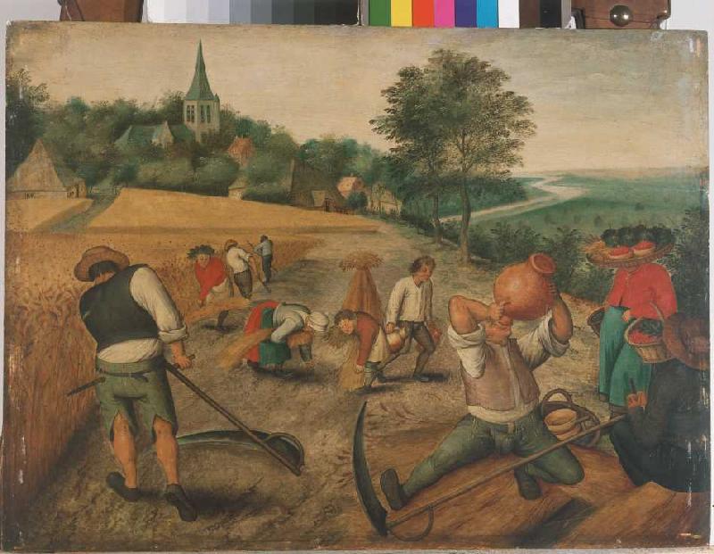 The summer from Pieter Brueghel the Younger