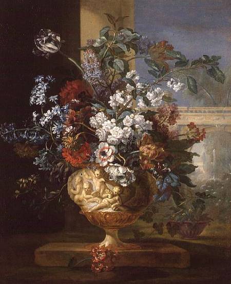 Still Life of Flowers from Pieter Casteels