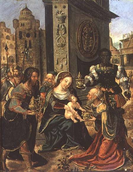 The Adoration of the Magi (panel) from Pieter Coecke van Aelst