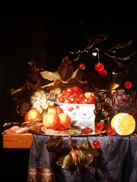 Still Life of Fruit from Pieter de Ring