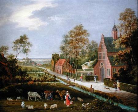 Village Landscape from Pieter Gysels