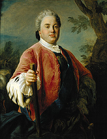 Friedrich Christian of Saxony from Pietro Antonio Conte Rotari