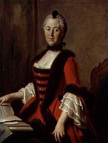 Maria Antonia Walpurgis, health cure princess of Saxony, daughter Karls VII. from Pietro Antonio Conte Rotari