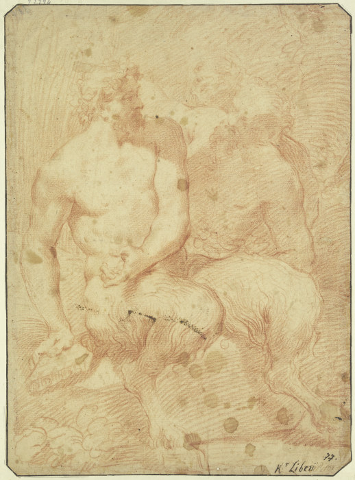 Two satyrs from Pietro Liberi