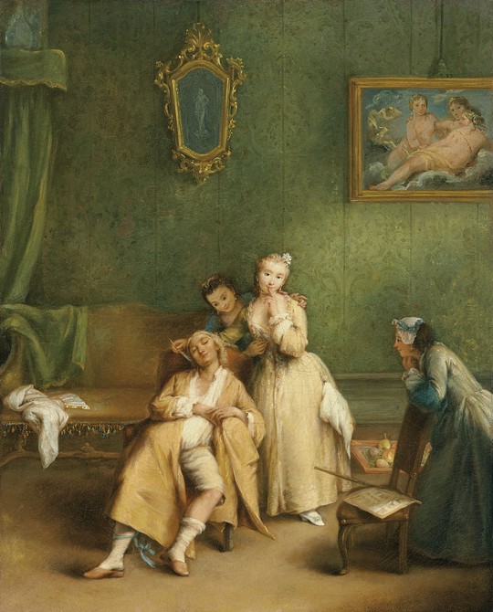 The Tickle from Pietro Longhi