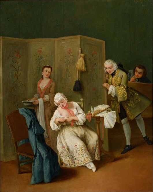 The Indiscreet Gentleman from Pietro Longhi