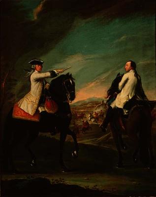 Guglielmo de Montfort and his Field Attendant from Pietro Longhi