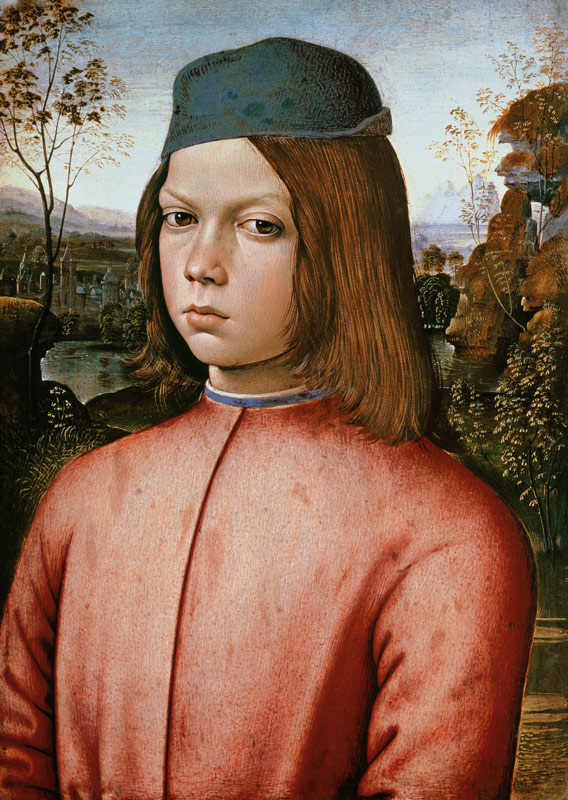 Portrait of a boy from Pinturicchio