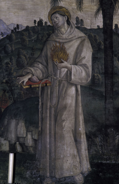 Pinturicchio / Anthony of Padua / Fresco from Pinturicchio