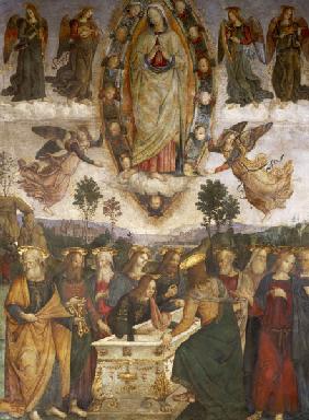 Pinturicchio / Ascension of Mary
