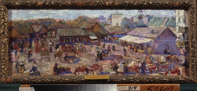 Markt in Pskow from PjotrIwanowitsch Petrowitschew