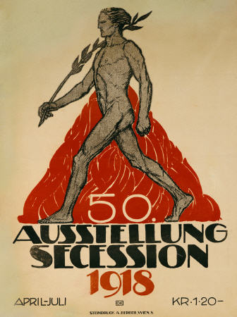 Ausstellung Secession, 1918 from Advertising art