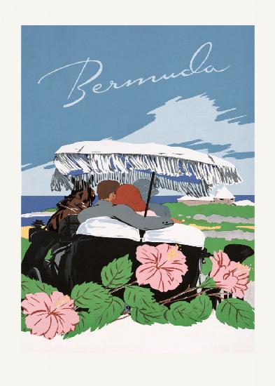 Bermuda (1940 1950) By Adolph Treidler