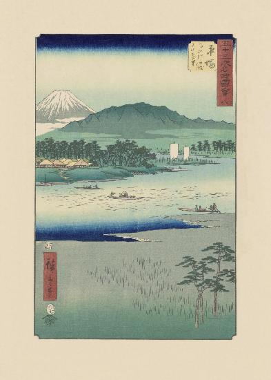 River Highway By Utagawa Hiroshige