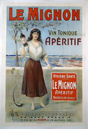 Le Mignon from Advertising art