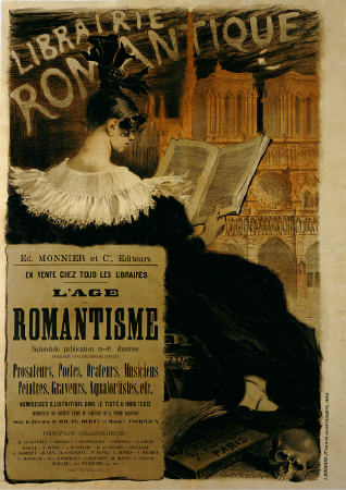 Librairie Romantique from Advertising art
