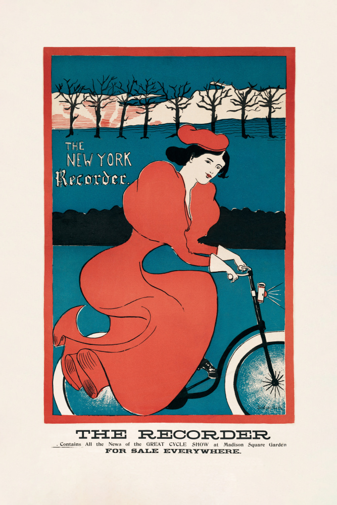 The New York Recorder (1895) By G. F. Scotson Clark from Advertising art