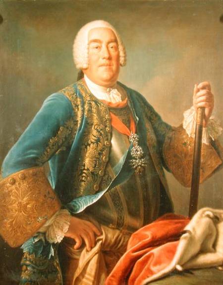 Portrait of Charles Eugene II (1728-93) Duke of Wurttemberg from Pompeo Girolamo Batoni