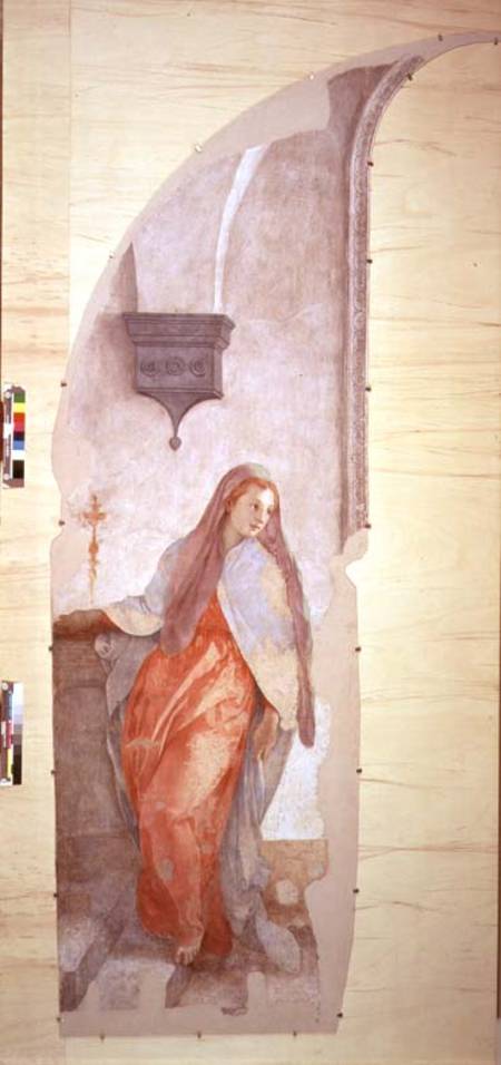 The Annunciation from Jacopo Pontormo,Jacopo Carucci da