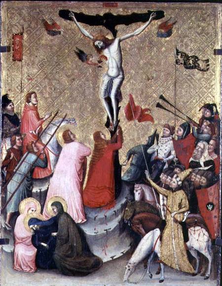 Crucifixion (panel) from Pseudo Jacopino  di Francesco