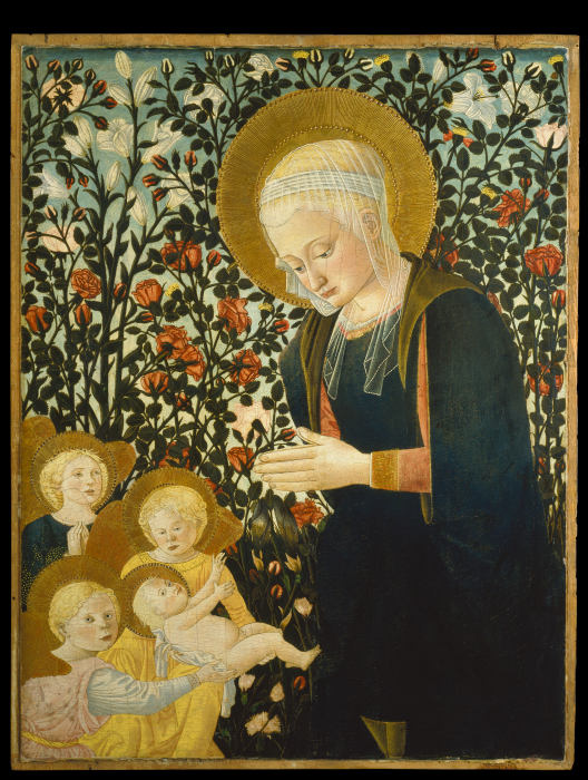 Madonna with Child and Angels from Pseudo-Pier Francesco Fiorentino (Pesellini-Lippi-Imitator)