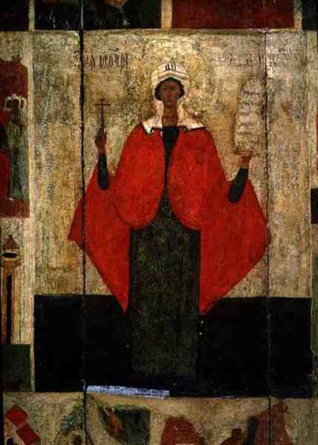 Icon of St. Paraskeva from Pskov school
