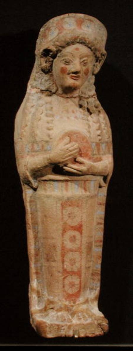 Statuette of a musician from Punic
