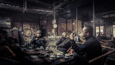Chengdu old Teahouse 《茶馆老炮》