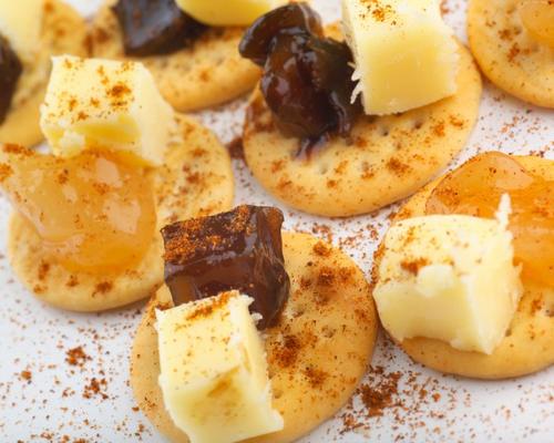 cheese snacks with paprika from Quentin Bargate