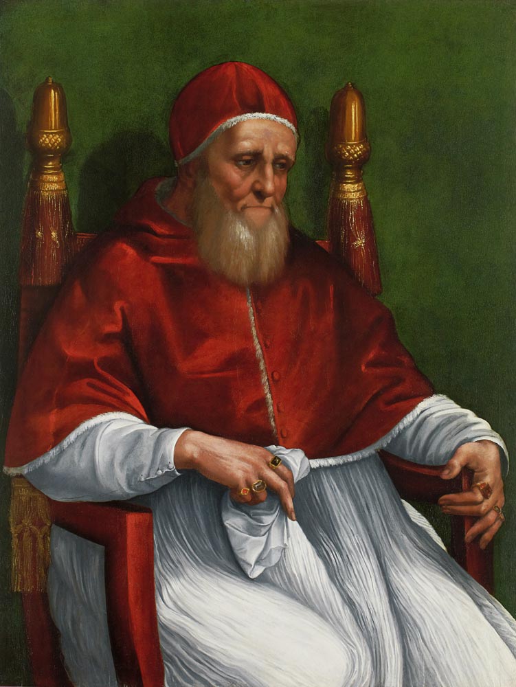 Bildnis des Papstes Julius II from Raffaello Sanzio da Urbino