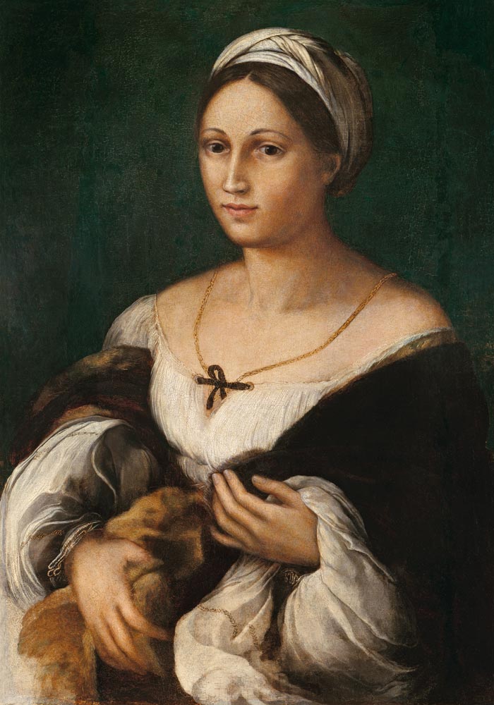 Bildnis einer jungen Frau (Donna Velata) from Raffaello Sanzio da Urbino