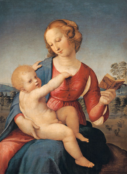Maria with the Christuskind (Madonna Colonna) from Raffaello Sanzio da Urbino