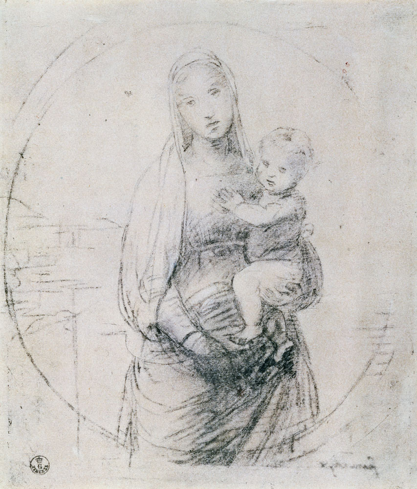 Study of a Madonna and Child from Raffaello Sanzio da Urbino