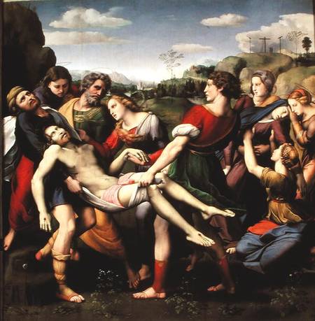The Entombment from Raffaello Sanzio da Urbino