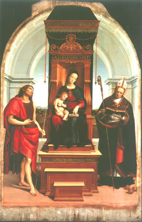 Madonna Ansidei from Raffaello Sanzio da Urbino