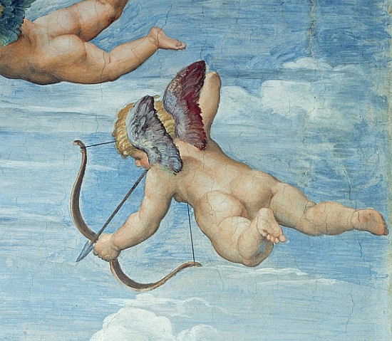 The Triumph of Galatea, 1512-14 (detail of 56473) from Raffaello Sanzio da Urbino