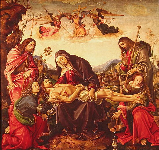 The Lamentation of Christ from (Raffaelo del Garbo) Capponi