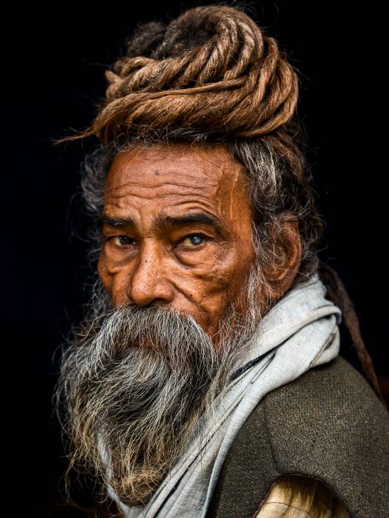 Portrait of a Sadhu... from Rakesh J.V