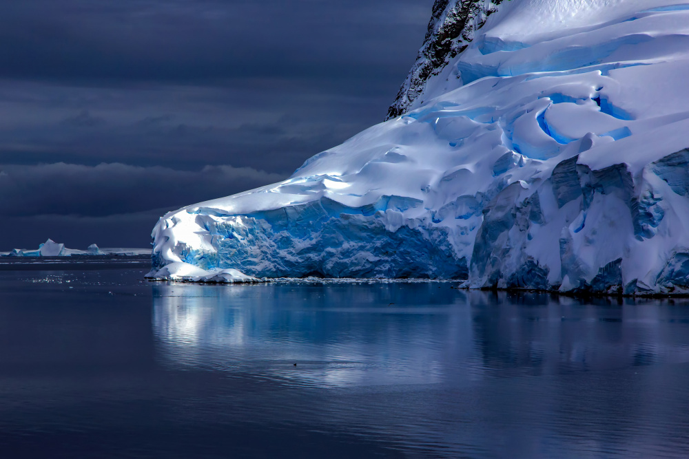 The Silent Blue Icebergs in Antarctica from Raymond Ren Rong Liu