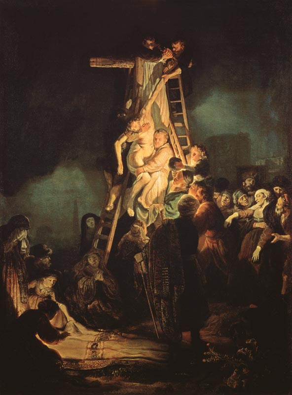 Rembrandt / Deposition from the Cross from Rembrandt van Rijn